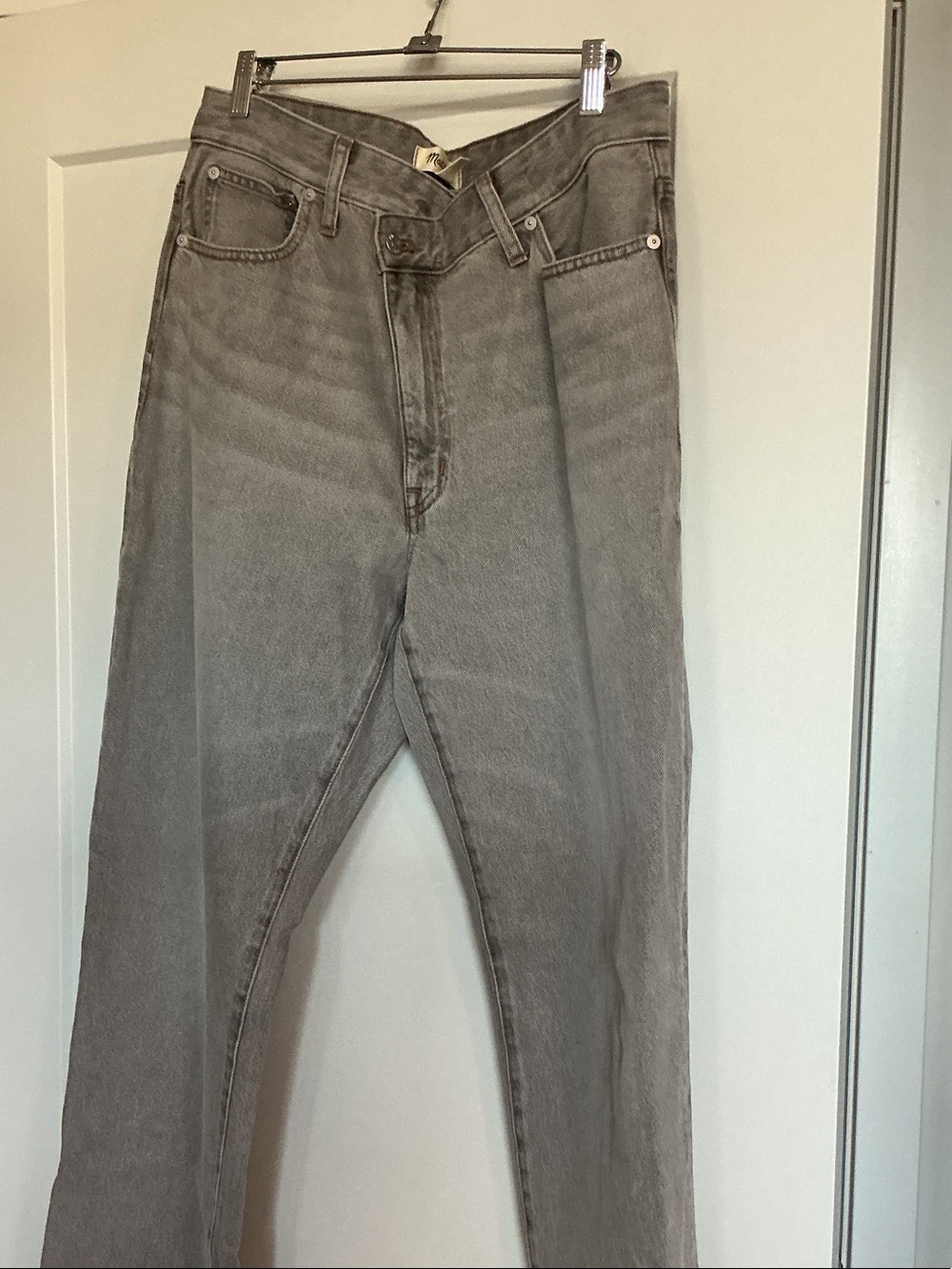 Madewell Straight-Leg Gray Women's Jeans